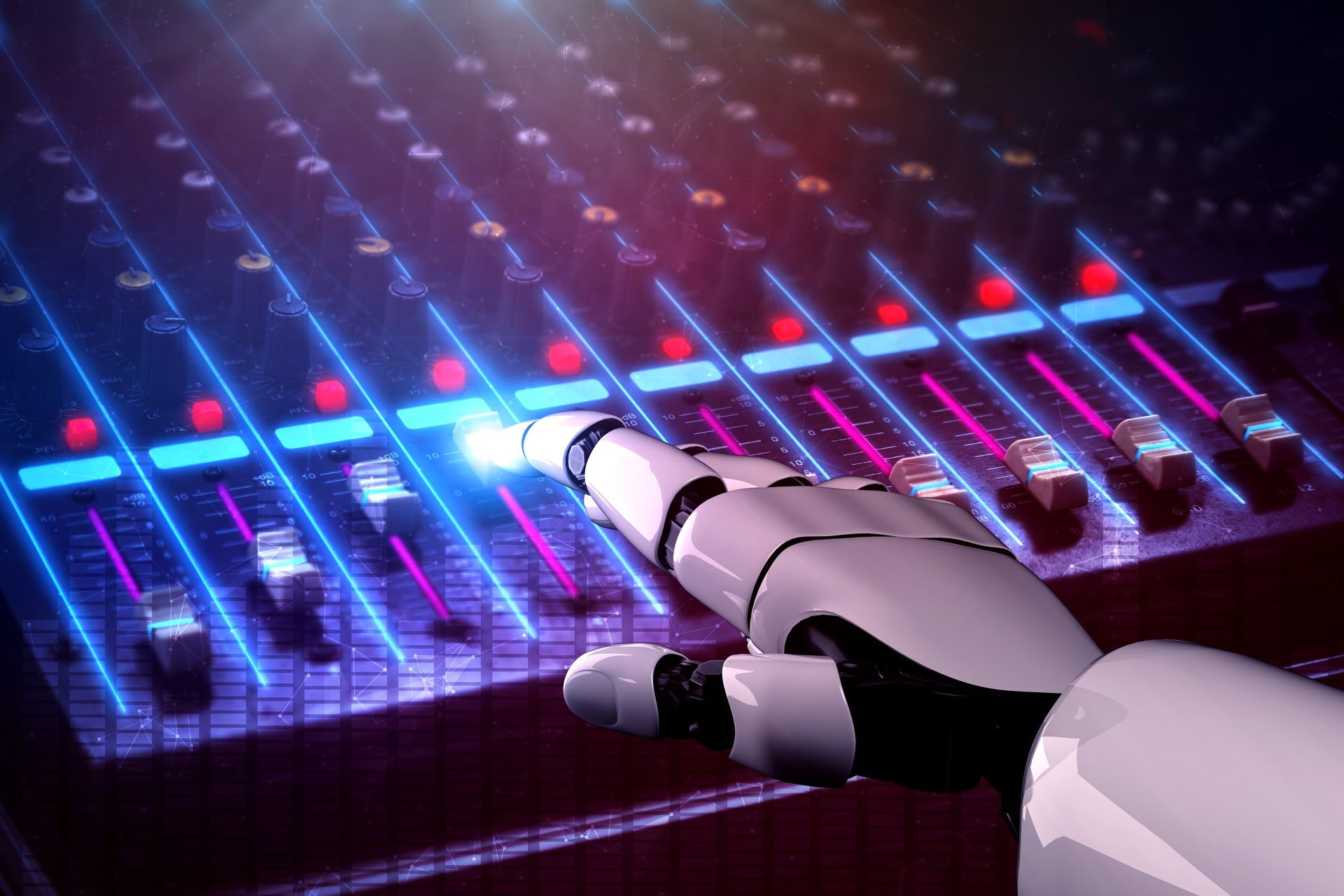 AI technology visualization